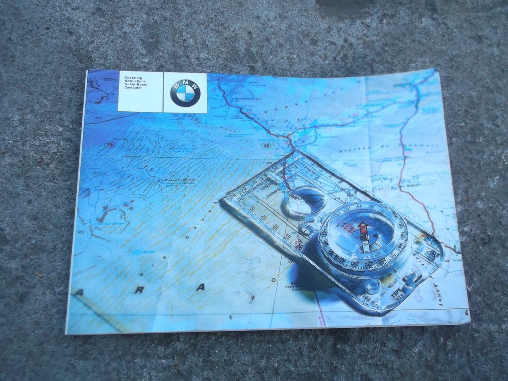 BMW E39 E38 X5 instrukcja do nawigacja 16:9