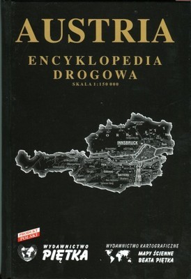 Encyklopedia drogowa Austria mapa 1:150000