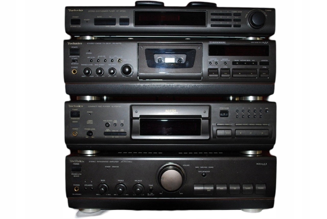Wieża Technics SU-A700 SL-PS670A ST-GT350 RS-BX601 wzmacniacz CD a1