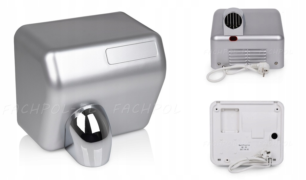 Automatyczna suszarka do rąk 2500W suszenie 15 sek