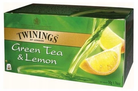 GREEN TEA & LEMON 1,6g x 25 kopert