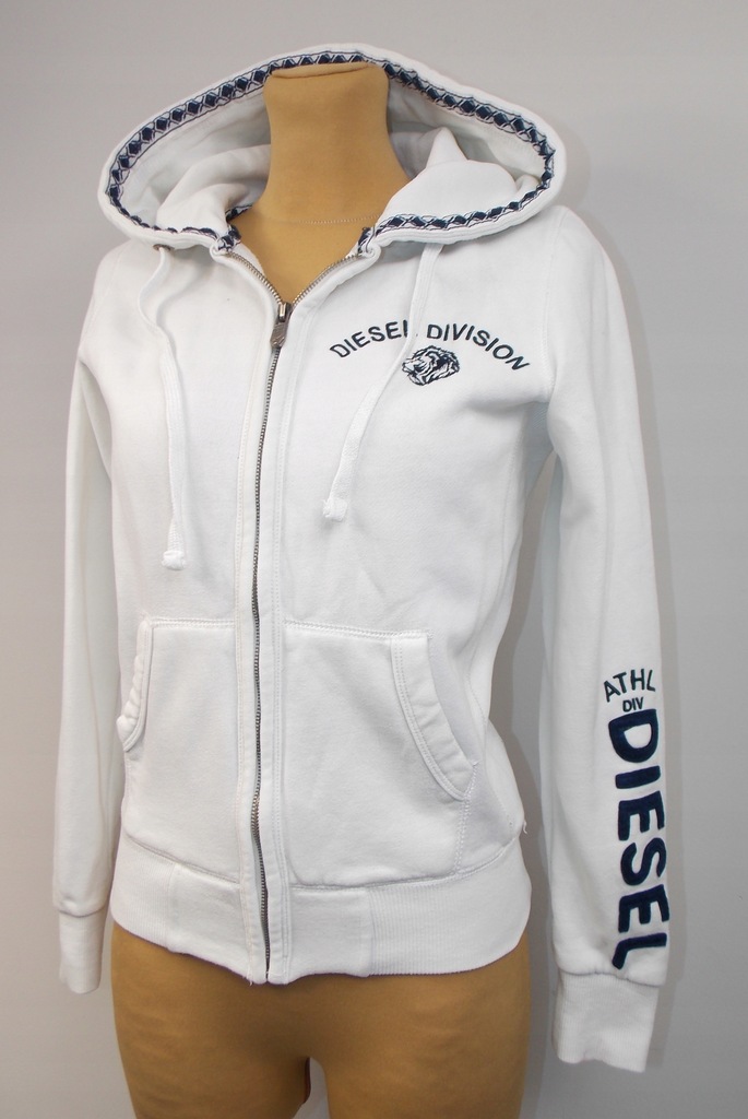 bluza DIESEL sportowa oryginalna biała wiosenna 36