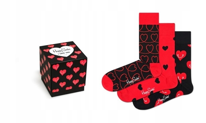 Skarpetki Happy Socks I Love You- XLOV08-4300