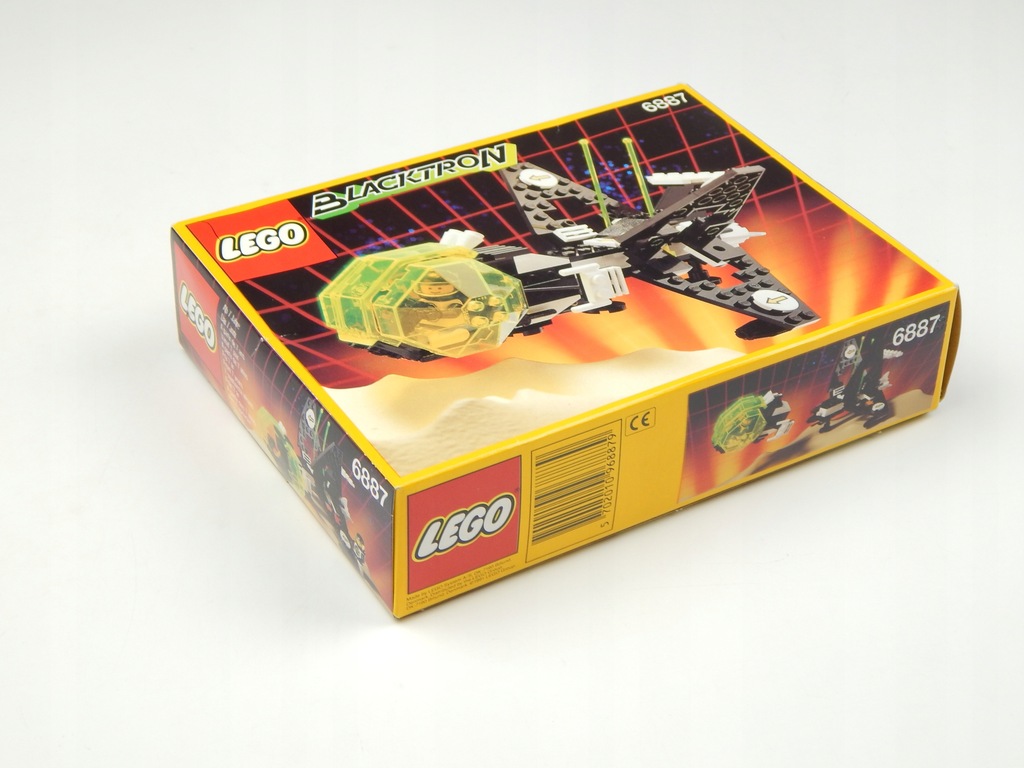 LEGO SET 6887 BLACKTRON PUDELKO INSTRUKCJA NOWY