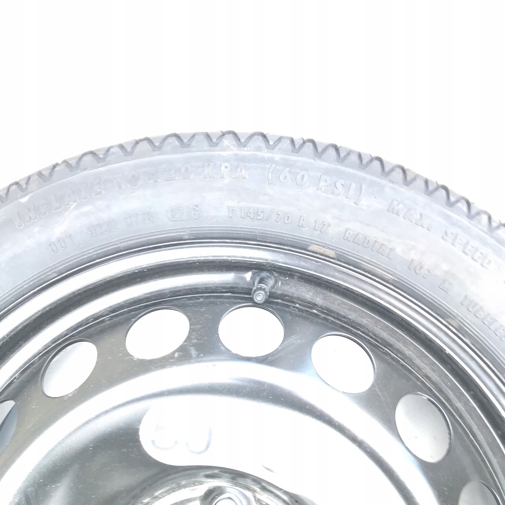 KOŁO ZAPASOWE RENAULT SCENIC IV 145/70 R17 9862364886