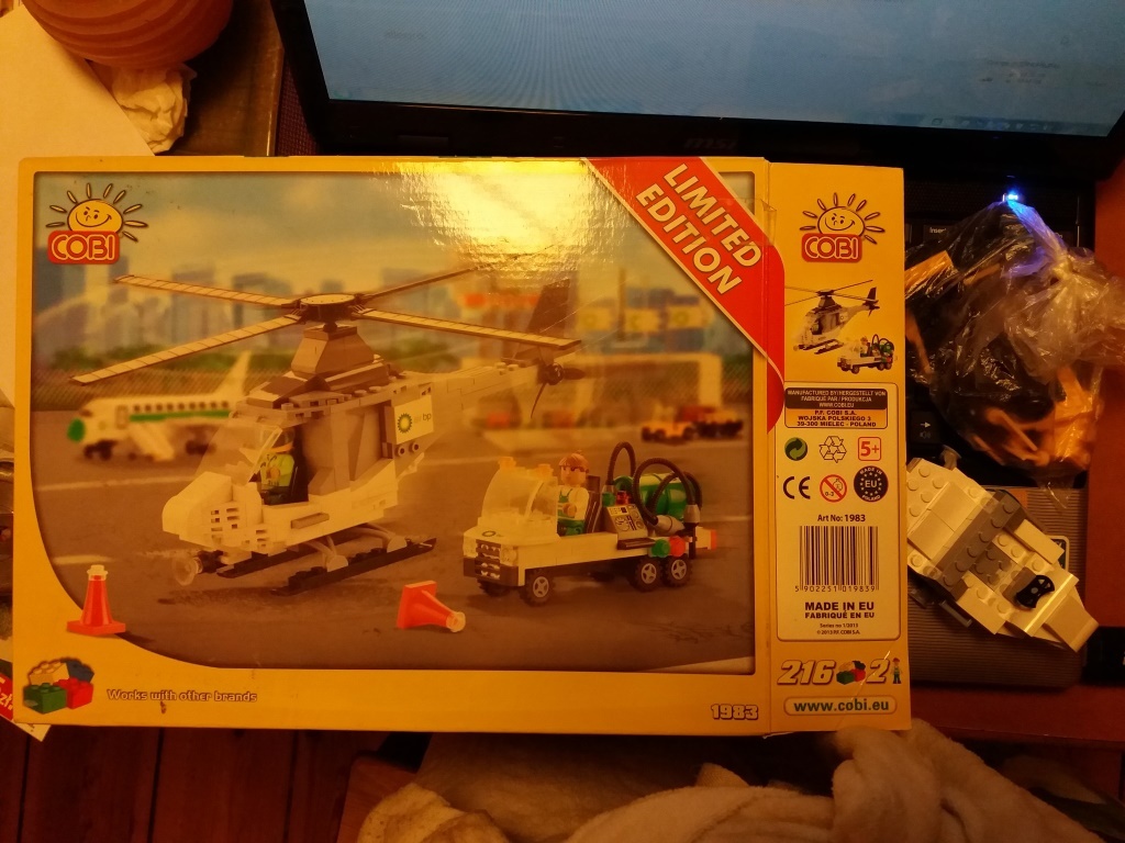 KLOCKI COBI helikopter 1983 5+