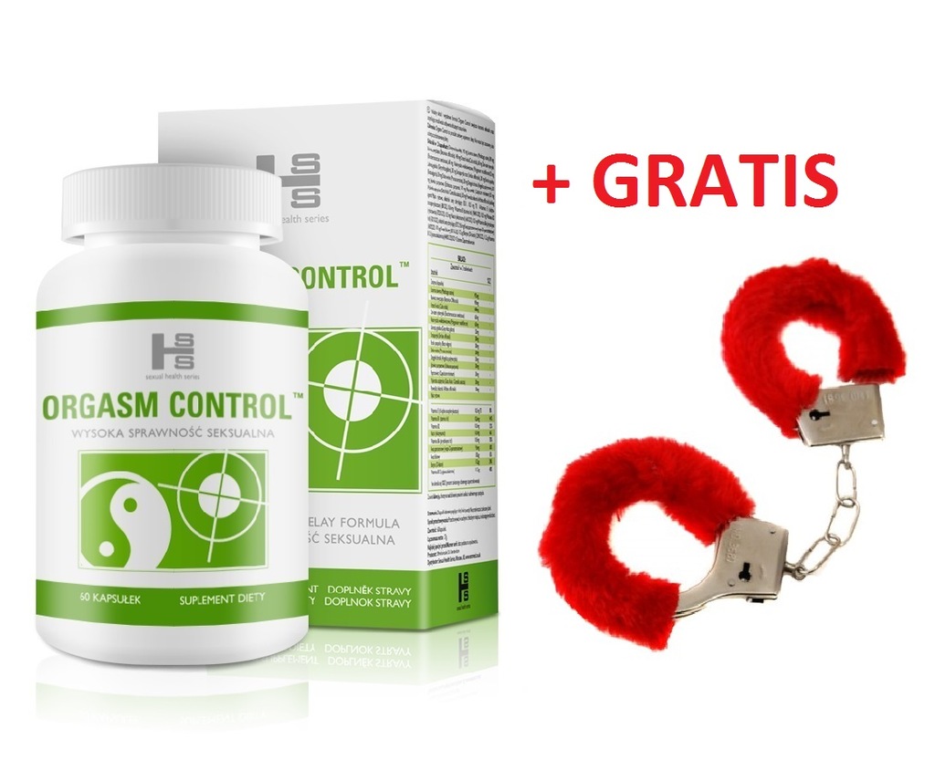 ORGASM CONTROL 60tab opóźnienie orgazmu +GRATIS!