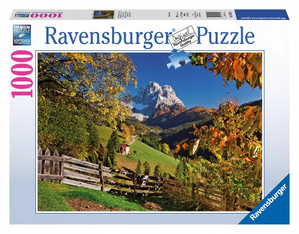 RAVENSBURGER PUZZLE 1000 el. Monte Pelmo Włochy