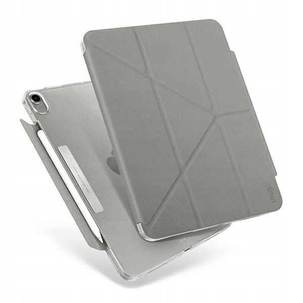 Etui UNIQ Camden Apple iPad Air 10.9 2020/2022 (4. i 5. generacji) szary/fo