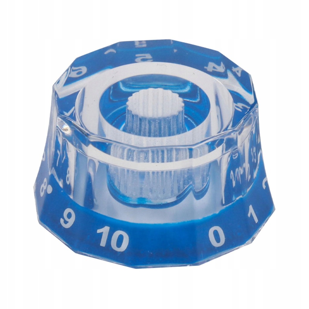 Universal Bass Knob for Electric Guitar Volume Adjustment Electric Blue