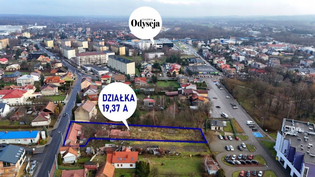Działka, Brzesko, Brzesko (gm.), 1937 m²