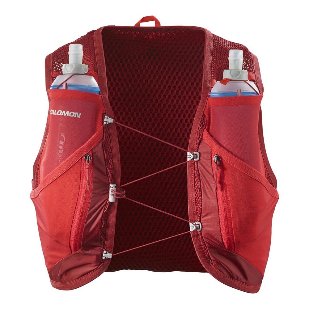 Kamizelka do biegania Salomon Active Skin 12 Set - Red - L