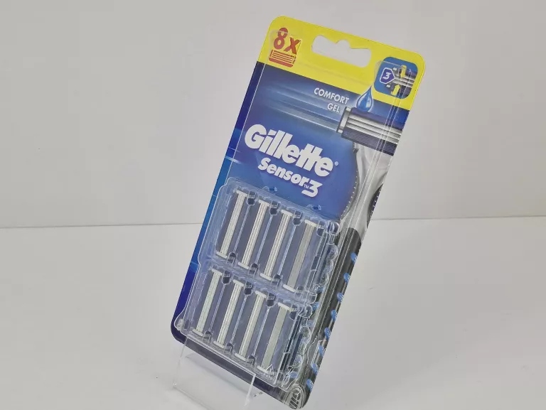 GILETTE WKŁADY SESOR 3+ COMFORT 8 SZT