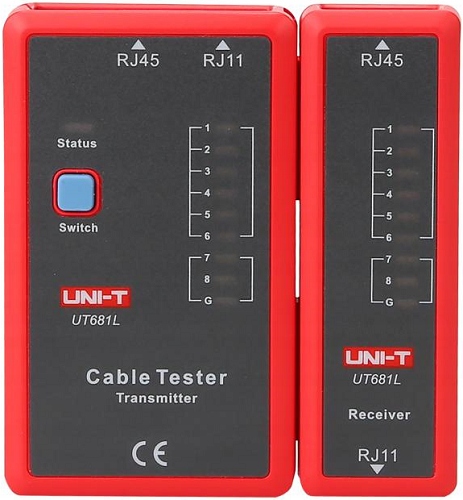 Tester kabli sieciowych RJ45 RJ11 UNI-T UT681L