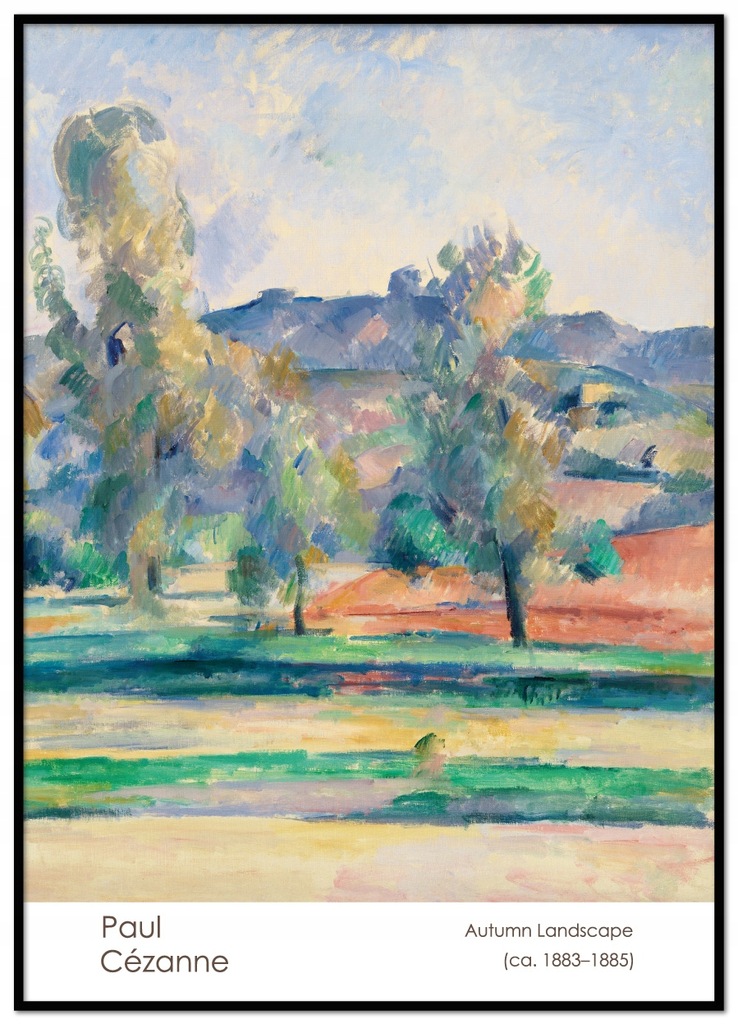 PLAKAT Paul Cezanne Art Impresjonizm sztuka Obraz Bez Ramy 50x70