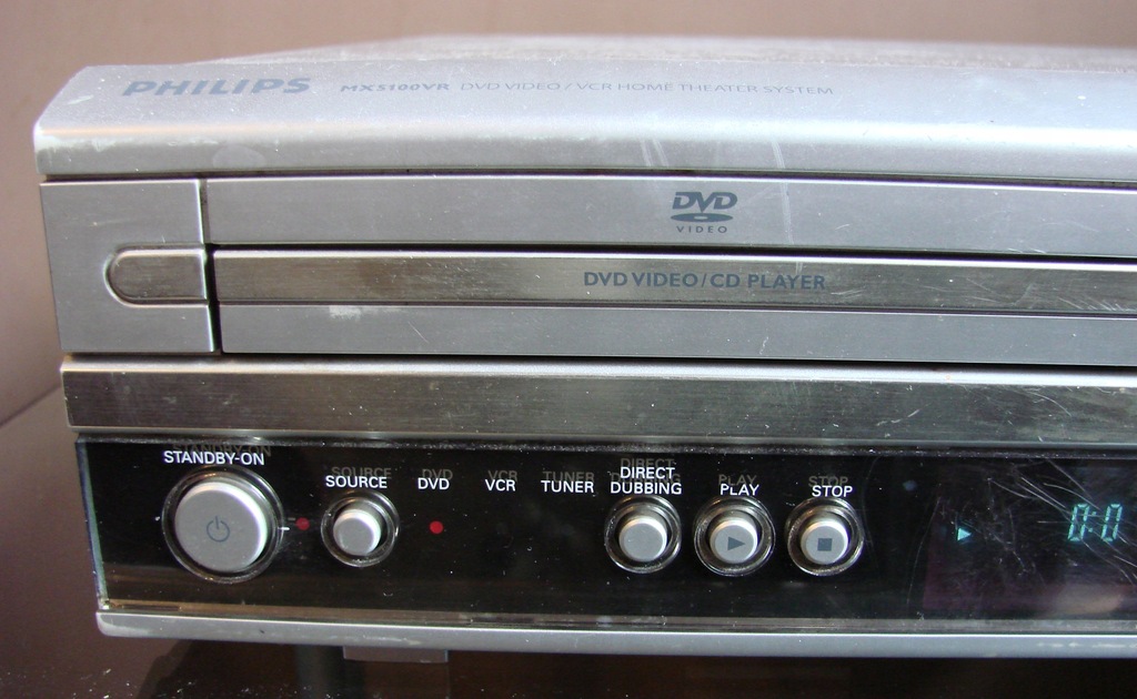 COMBO PHILIPS MX5100VR/00 TUNER + DVD + VHS 9197874823 oficjalne