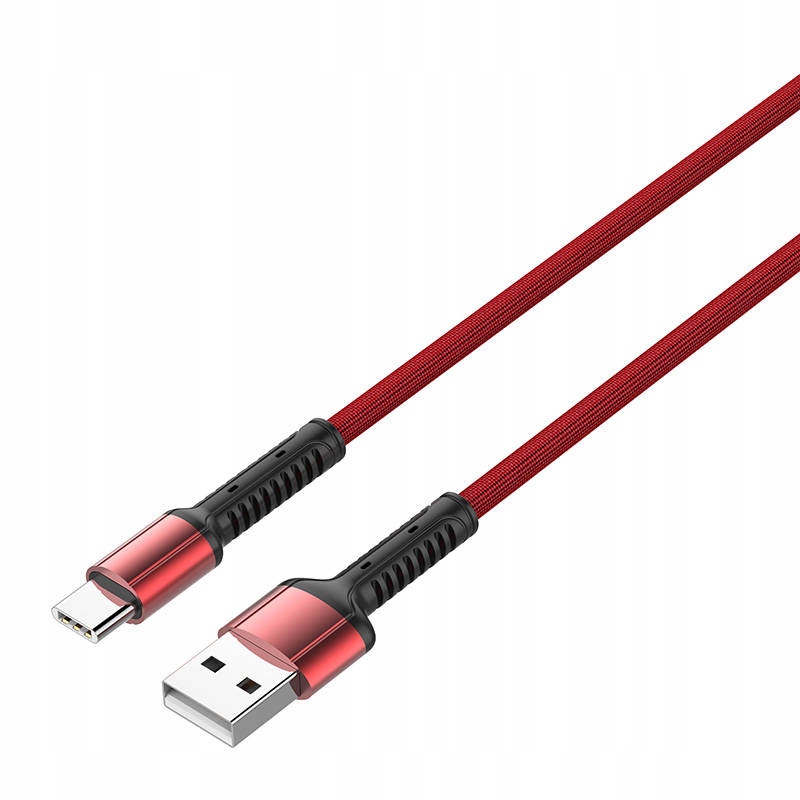 KABEL LDNIO LS63C-5A USB-A DO USB-C 5A (CZERWONY)