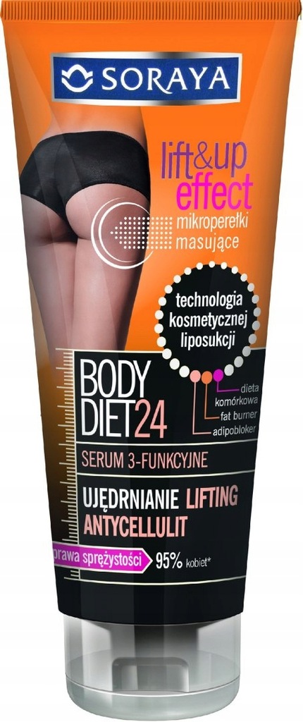 Soraya Body Diet 24 Serum 3-funkcyjne do ciała 200