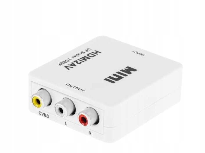 Konwerter HDMI - AV RCA CHINCH CVBS + AUDIO