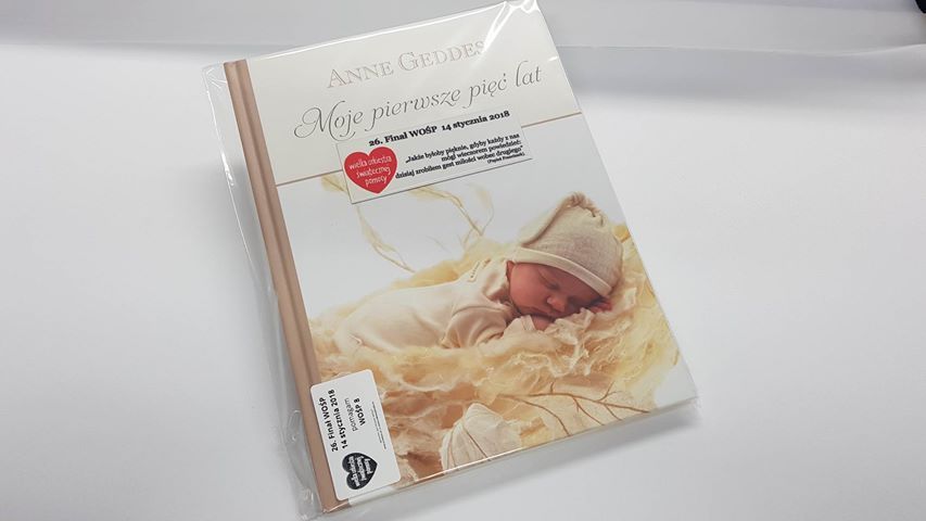 MOJE PIERWSZE 5 LAT Anne Geddes ALBUM - WOŚP 8