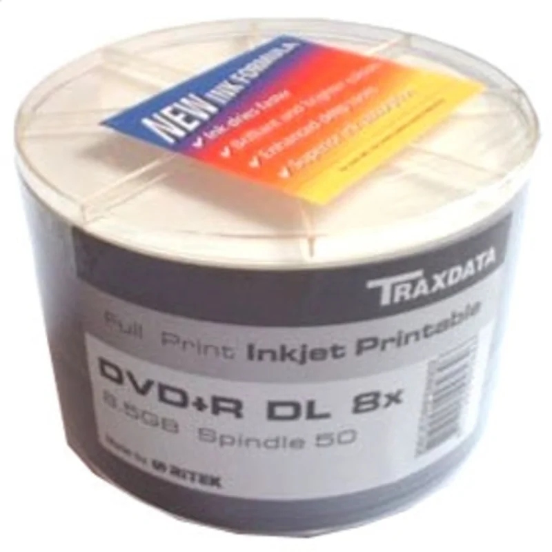 TRAXDATA RITEK DVD+R 8,5GB 8X DL DOUBLE LAYER