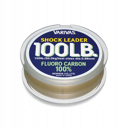 VARIVAS SHOCK LEADER 70lb 30m フロロカーボン FLUOROCARBON VARIVAS SHOCK LEADER 30m 0,48mm JAPAN