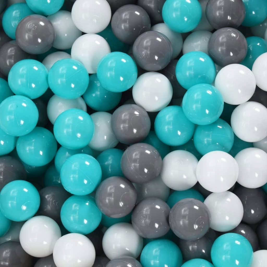 VidaXL Kolorowe piłki do baseniku z piłeczkami, 10