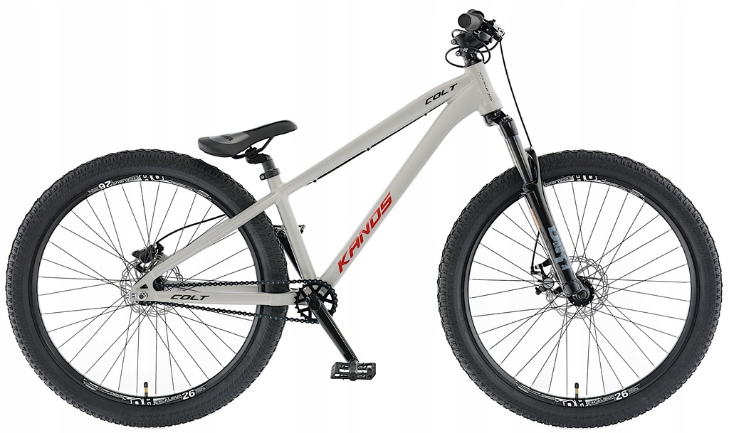 ROWER KANDS 26 DIRT COLT 2XT HYDRAULIKA SZARY MAT 11732075580