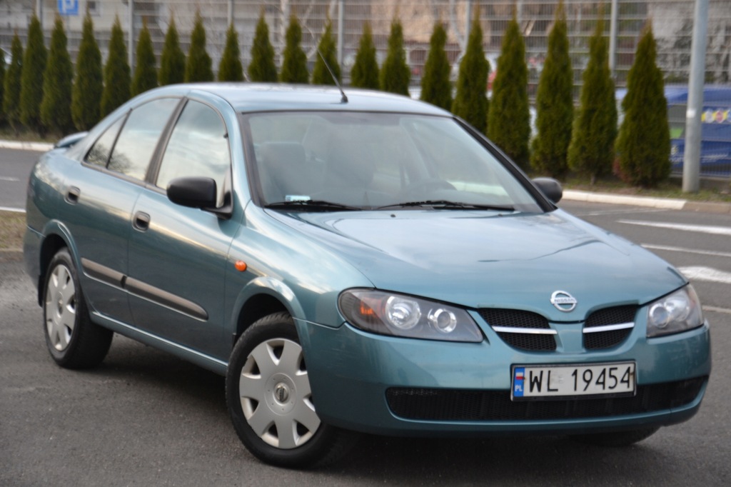 Nissan Almera 1.5 Benzyna 2003 z Klimatyzacją 7915133873