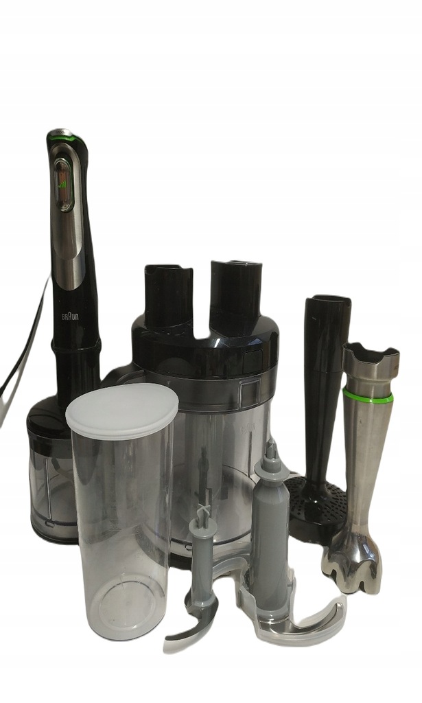 BLENDER RĘCZNY ZESTAW 5W1 BRAUN MQ9187XLI 1200W 12573549634