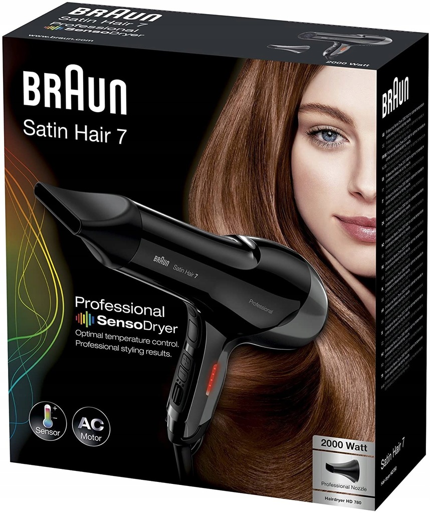Suszarka do włosów Braun HD 780