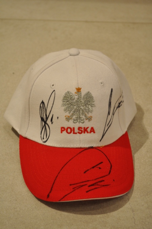 Czapka autografy Reprezentacji Polski Euro 2016