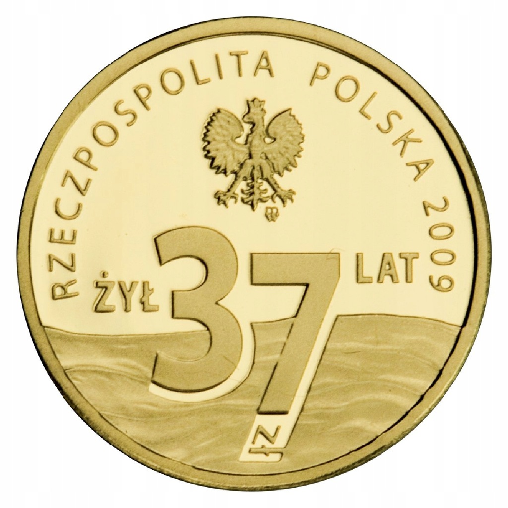 37 zł - Ks. Jerzy Popiełuszko - 2009