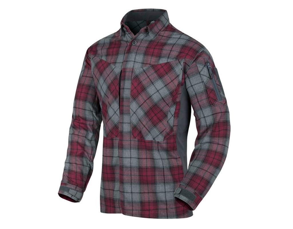 Koszula Helikon MBDU Flannel Ruby Plaid D/R XXL