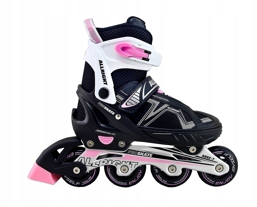 ROLKI ALLRIGHT PROSKATE r.33-36PINK SK03008