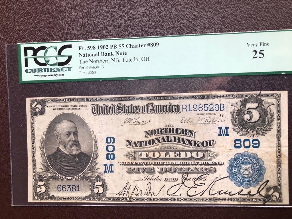 Amerykański banknot 5 $ 1902 USA