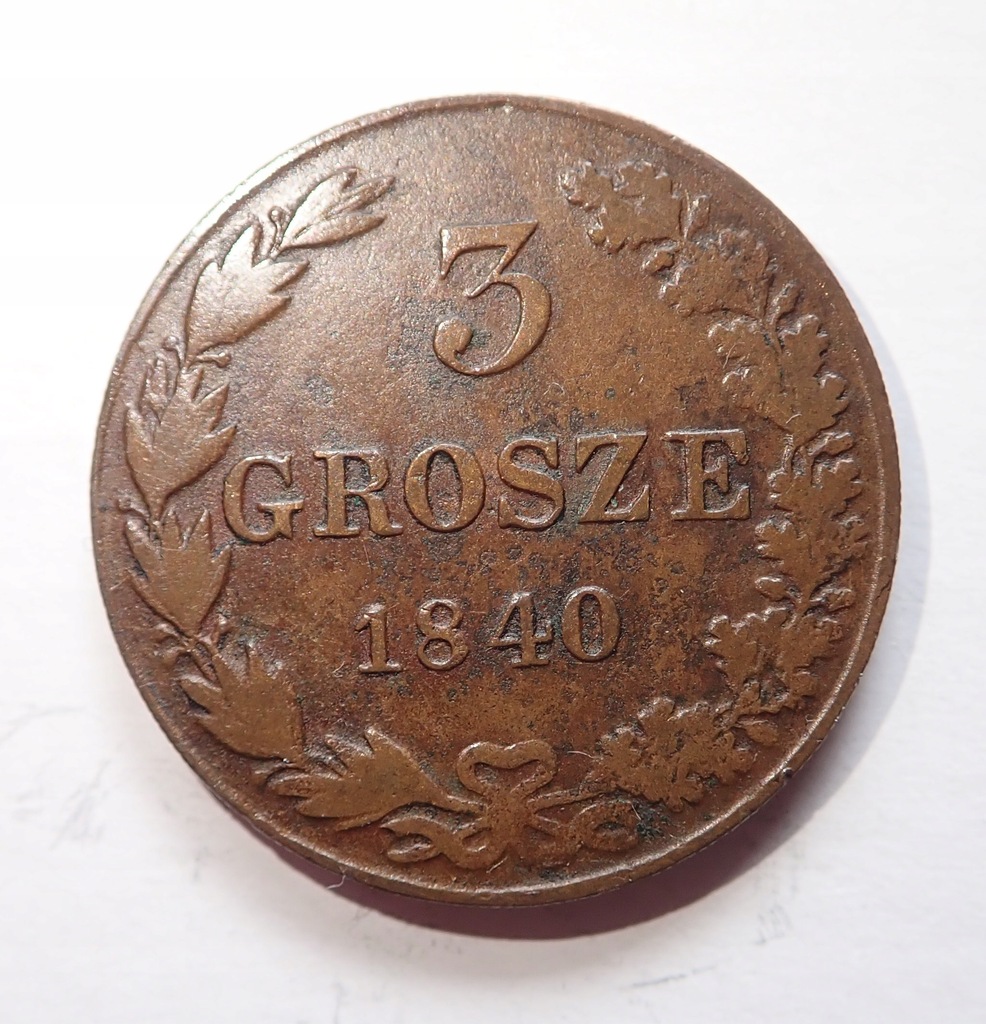 Królestwo Polskie 3 grosze 1840 Warszawa