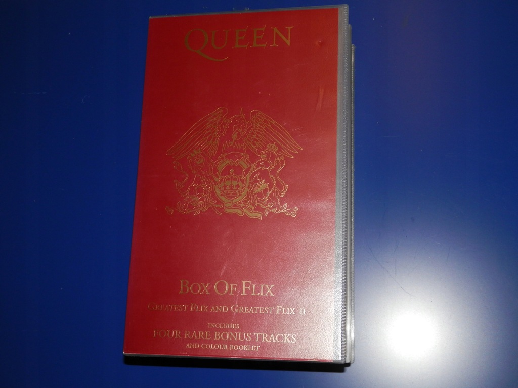 Queen Box of Flix Greatest Films 2 kasety VHS video