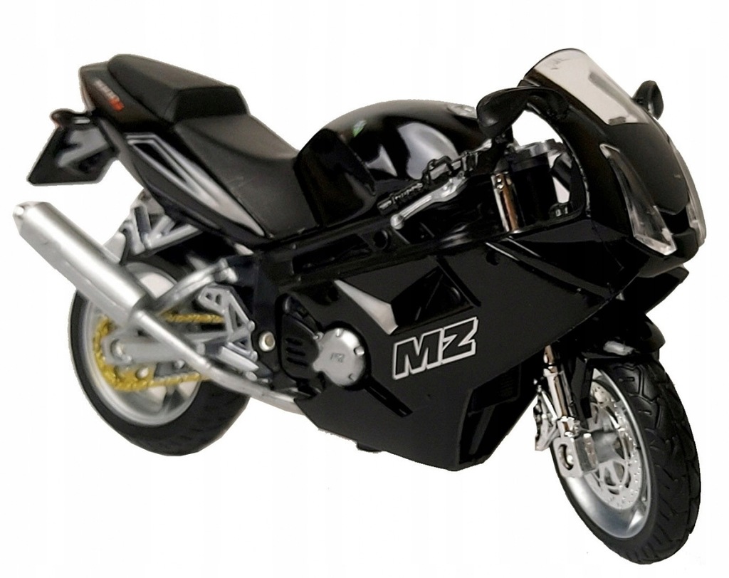 Motor MZ 1000S Motocykl WELLY 1:18 ŚCIGACZ
