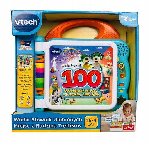 Wielki słownik ulubionych miejsc z Rodziną Treflik Vtech