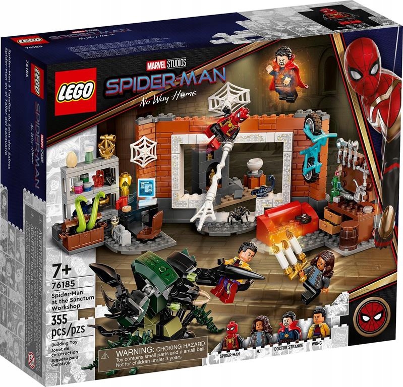 LEGO MARVEL 76185 SPIDER-MAN W WARSZTACIE W SANCTU