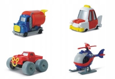 Auto Disney 1:64 Truck,MickeyB,Taxi,Helicopter 1sz