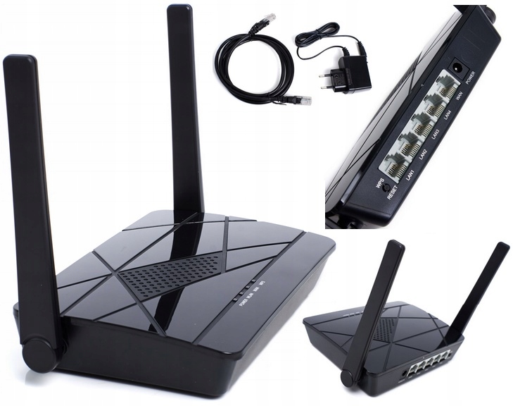 MARKOWY ROUTER SWITCH WiFi xDSL UPC 300Mbps RUTER