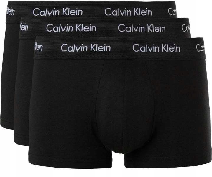 Bokserki Calvin Klein 3-pack (całe czarne) r. XL