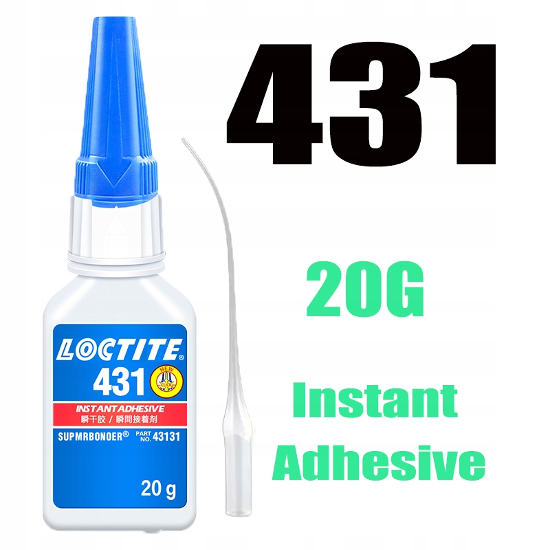 Loctite 431 20g styl 20G 500G Super Glue Klej Loct