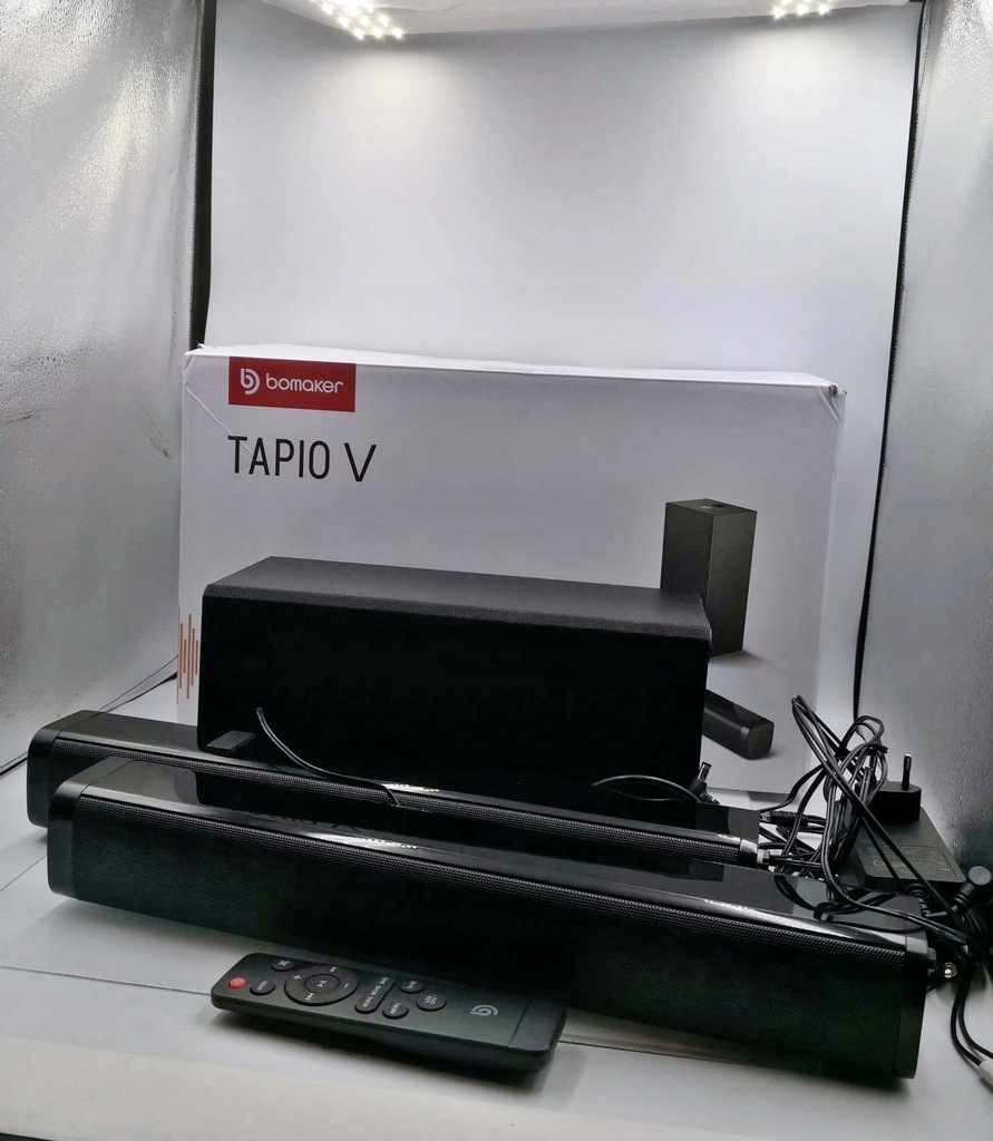 SOUNDBAR BOMAKER TAPIO V 2.1 - 13275137828 - oficjalne archiwum Allegro