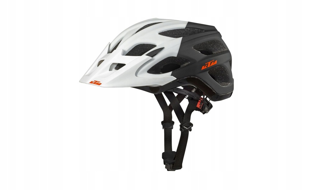 KASK ROWEROWY KTM FC CZARNO-BIAŁY 54-58