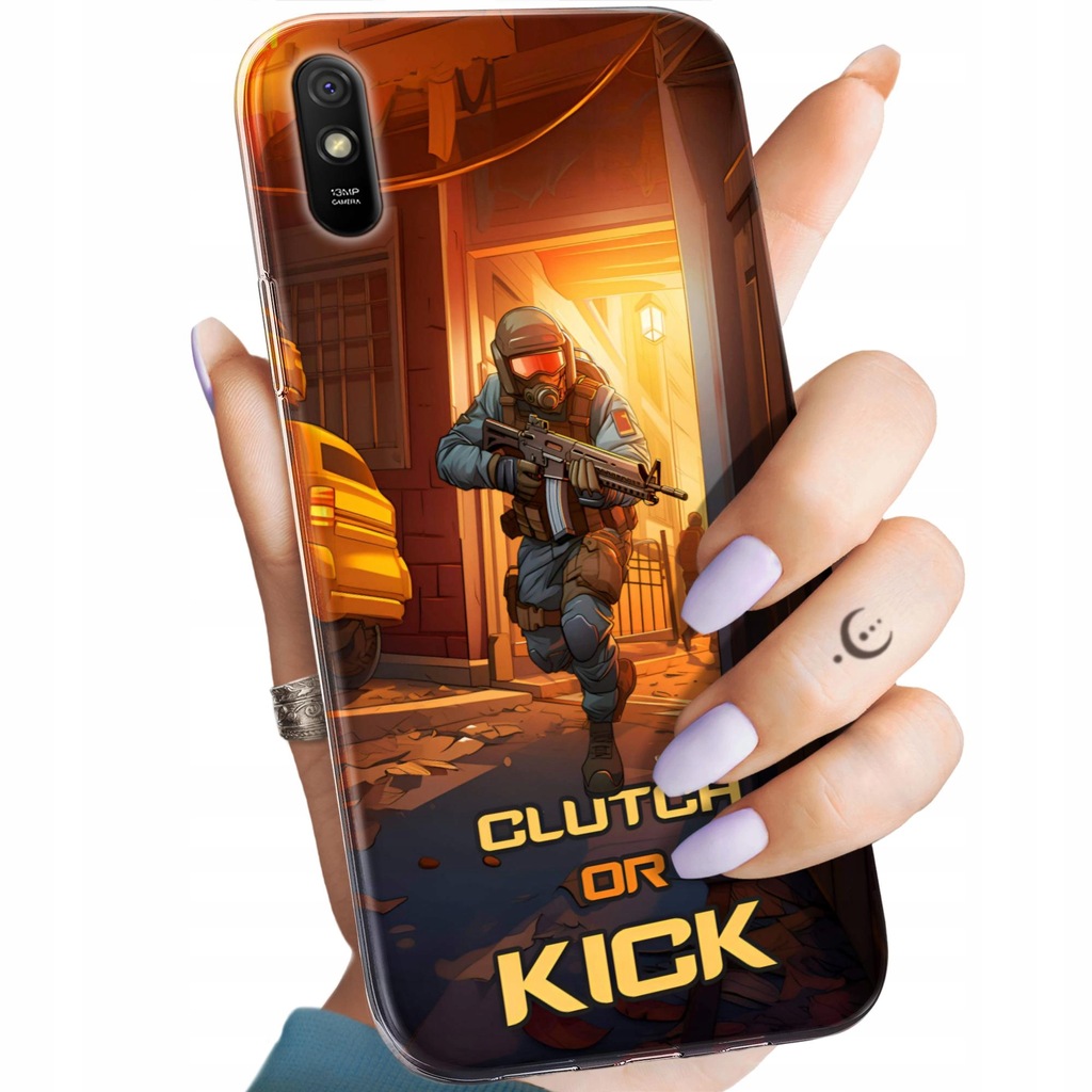 ETUI DO XIAOMI REDMI 9A WZORY CS GO COUNTER-STRIKE OBUDOWA POKROWIEC CASE