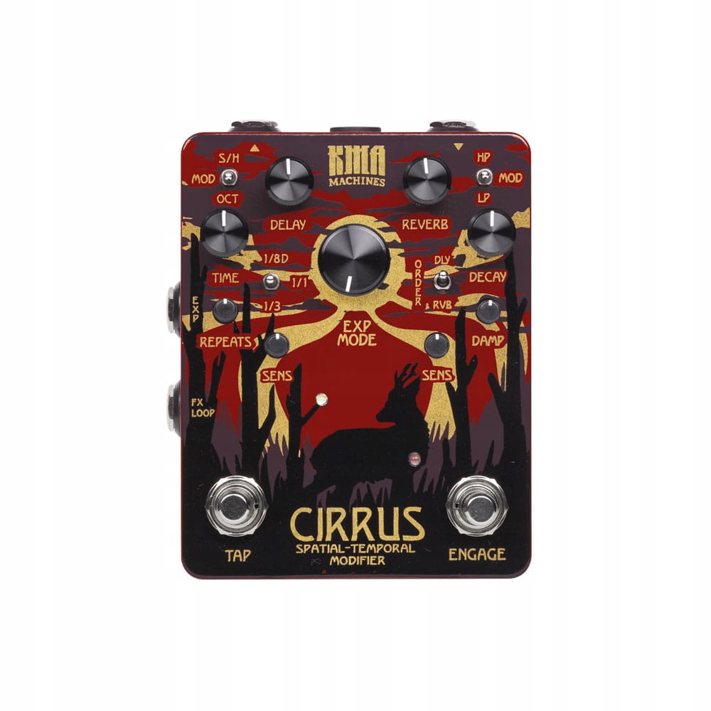Delay/reverb KMA Cirrus efekt gitarowy