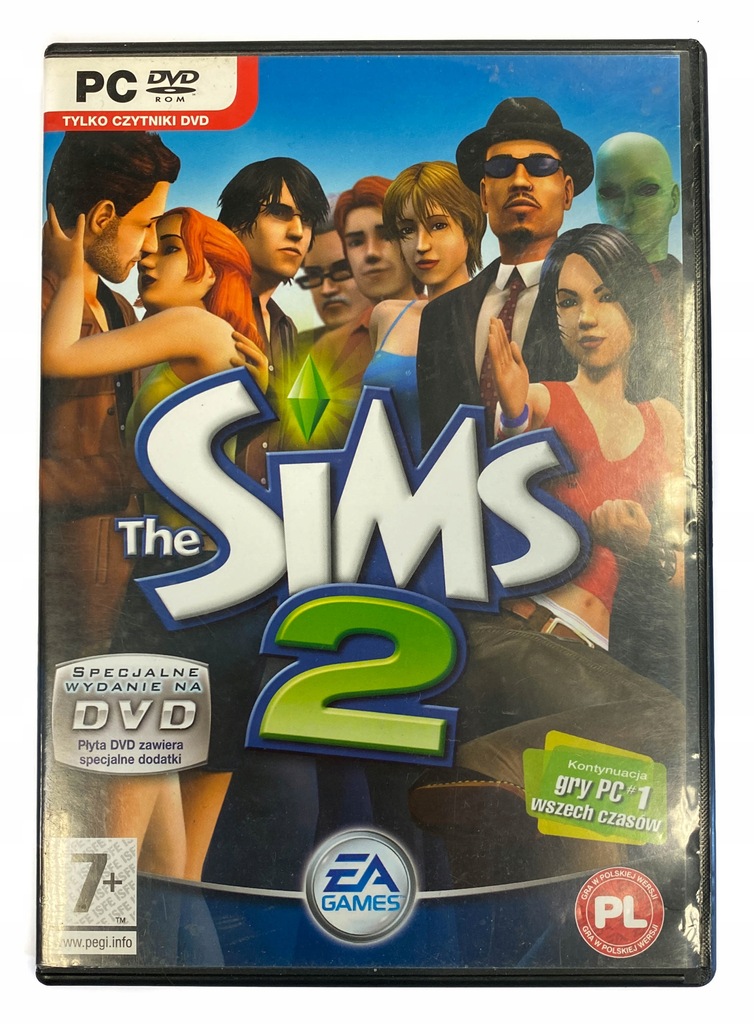 THE SIMS 2 PL / GRA PC WINDOWS / POLSKA OKŁADKA